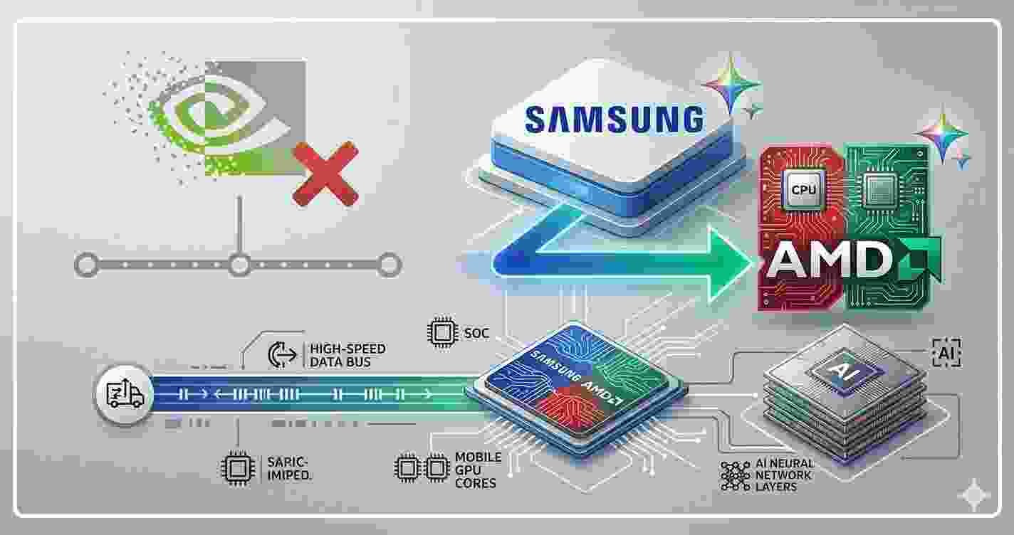 Samsung Just Chose AMD Over Nvidia — And It Changes Everything About the AI Chip War in 2026